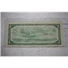 Image 2 : 1954 Bank of Canada One Dollar Bill - Replacement Bill