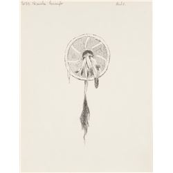 Frederic Remington | Shield, Illustration for the Song of Hiawatha