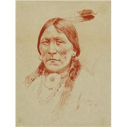 Henry Farny | Indian Portrait
