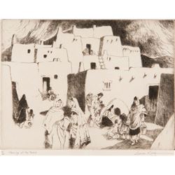 Gene Kloss | Morning at the Pueblo