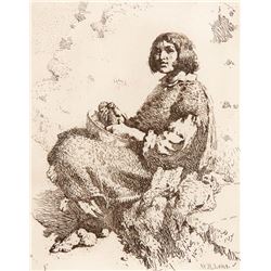 William Robinson Leigh | Zuni Girl