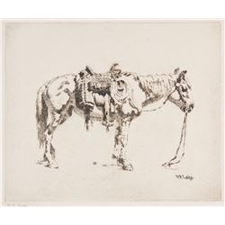 William Robinson Leigh | Saddled Horse