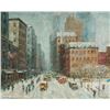 Image 1 : Colin Campbell Cooper | New York Winter Scene