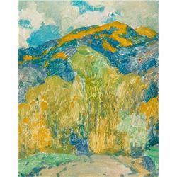 Eanger Irving Couse | Aspen Covered Peaks