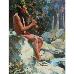 Eanger Irving Couse | Pipes of Pan