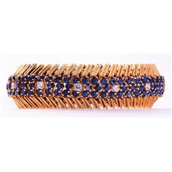 Tiffany & Co.  | Sapphire & Diamond Bracelet