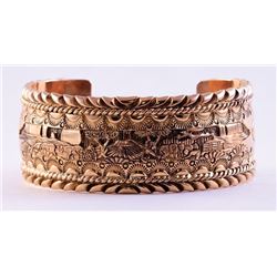 Unknown | Storyteller, "Five Miles from Home" Cuff Bracelet