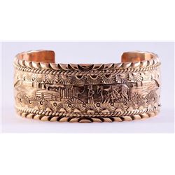 Unknown | Storyteller, "Day's Work" Cuff Bracelet