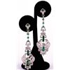 Image 1 : Unknown | Art Deco Diamond & Emerald Earrings