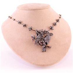 Unknown | Victorian Bird Brooch Necklace