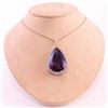 Image 1 : Bishops Pope | Amethyst & Diamond Necklace
