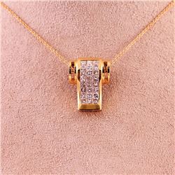 Unknown | Princess Cut Pendant