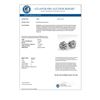 Image 3 : 4.0 CTW VS/SI Diamond Stud Solitaire Earrings 14K White Gold - REF-1936W4H - 29556