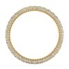 Image 4 : 2.50 CTW VS/SI Diamond Art Deco Eternity Mens Band Size 10 18K Yellow Gold - REF-200M2F - 37210