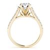 Image 2 : 1.46 CTW Certified VS/SI Diamond Solitaire Ring 18K Yellow Gold - REF-373N6Y - 27575