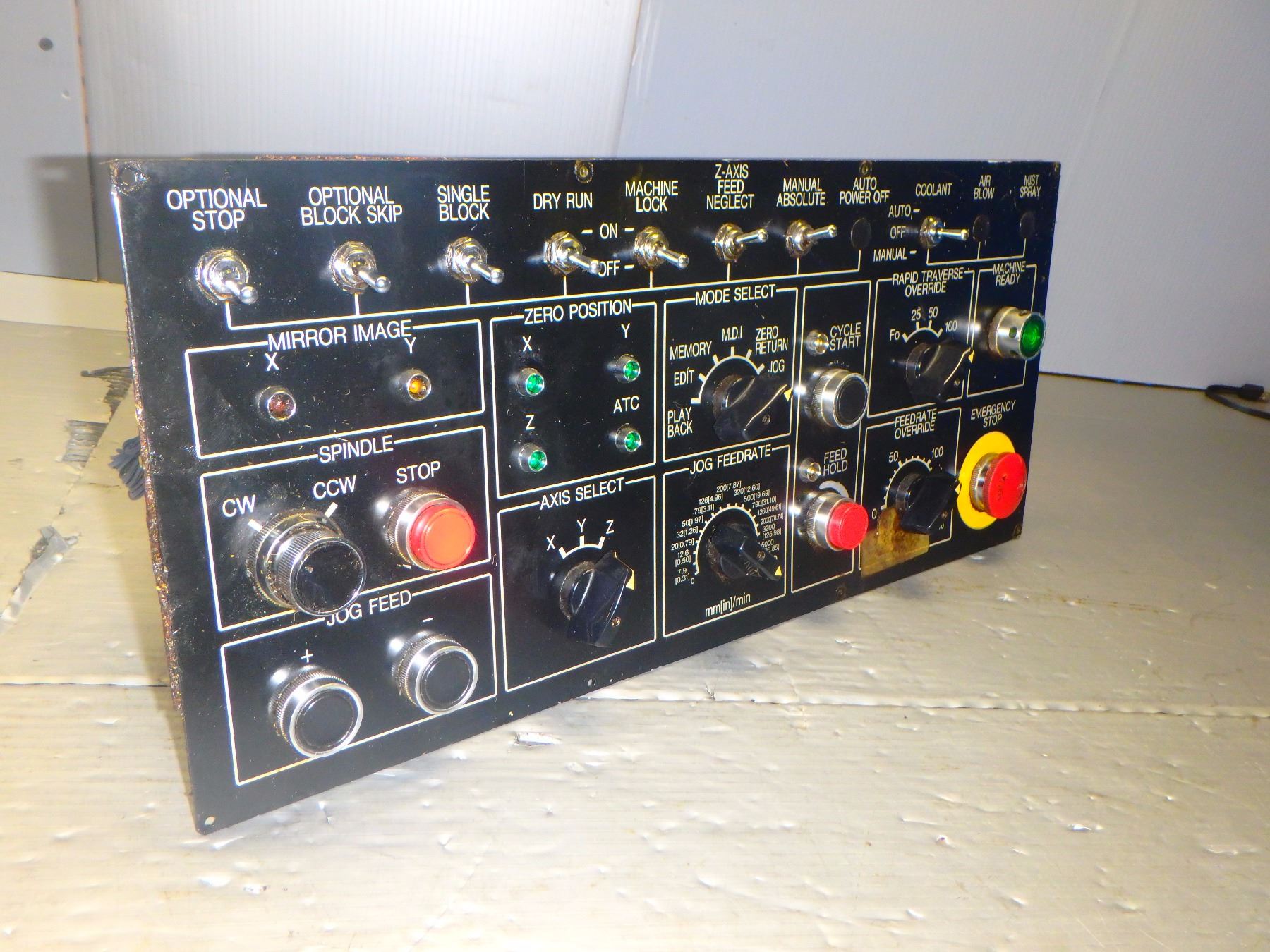 MISCELLANEOUS CONTROL PANEL - NO TAGS - SEE PICS!!! - aw
