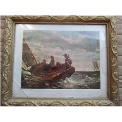 Fishermen w/ orante frame 15x12
