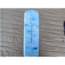 Ducks Unlimited outside thermometer 16" H