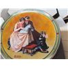 Image 1 : Norman Rockwell collector plate "A Couples Comitment" Braford Exchange
