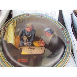 Norman Rockwell collector plate "Close Harmony" Bradford Exchange