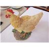 Image 2 : Ceramic chicken with chick 9 1/2"