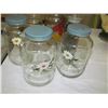 Image 3 : 6 Glass quart & Half gallon jars