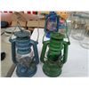Image 1 : 2 small barn lanterns 8"