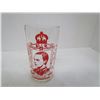 King coronation glass 5" - King George VI May 1937
