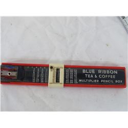 Pencil box/Sharpener/Calculator - All in one Blue Ribbon