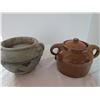Image 1 : Clay pot & Bean pot with lid