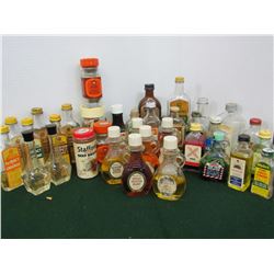 Box of old spices & flavoring extract