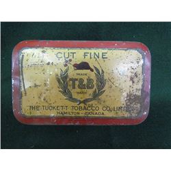 Myrtle Tuckett tobacco tin 6 1/2 x 2 1/4