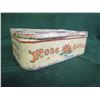 Image 2 : Rose Quesnel tobacco tin 6 1/2 x 2 1/4