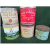 Image 1 : Old Chum, Macdonald's, Twenty Grand, Sweet Carporal, Old Virginia tobacco tins