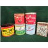 Image 1 : Repeater, Old Virginia, Player's, Macdonald's, Amber, Big Ben tobacco tins