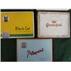 Image 3 : Sweet Caporal, Macdonald's, Black Cat, Chesterfield, Player's cigarette tins all 6 x 4 1/4