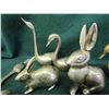 Image 3 : Lot of brass animals - 10 pieces