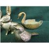 Image 5 : Lot of brass animals - 10 pieces