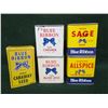 Image 1 : Blue Ribbon spice tins & 1 box