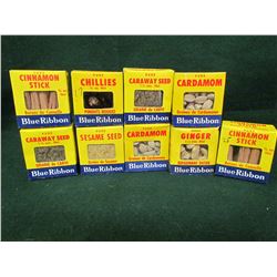 Blue Ribbon spice boxes
