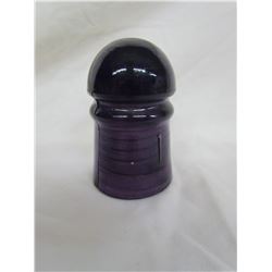 Glass purple insulator 3 1/2"