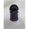 Image 1 : Glass purple insulator 3 1/2"