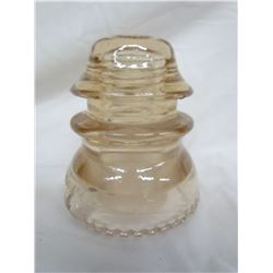 #42 Dominion glass insulator 4"