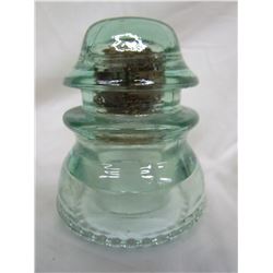 #42 Dominion glass insulator 4"