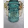 Image 3 : 5 clear #9 Dominion, 1 blue Hemingray insulators