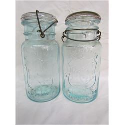2 Quart wide mouth jars