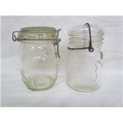 2 pint jars - 1 wide mouth