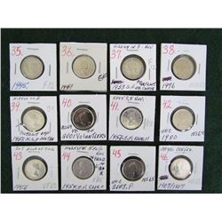 1867-2003 Dimes - See Picture Description