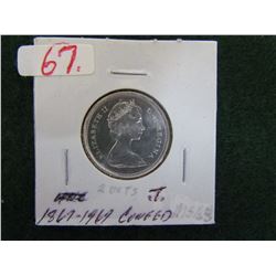 1867/1967 100 Yrs Confed Eliz II MS 63