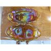 Image 1 : 2 Modern carnival glass dish